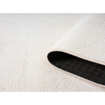 Washable Comfy Plain CMF00 Cream Round Rug-Desire Rugs-Rug Love - The Most Loved Rug Store